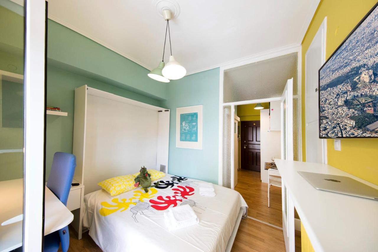 Apartament Startupper'S Pad In Real Athenian Neighbourhood Zewnętrze zdjęcie