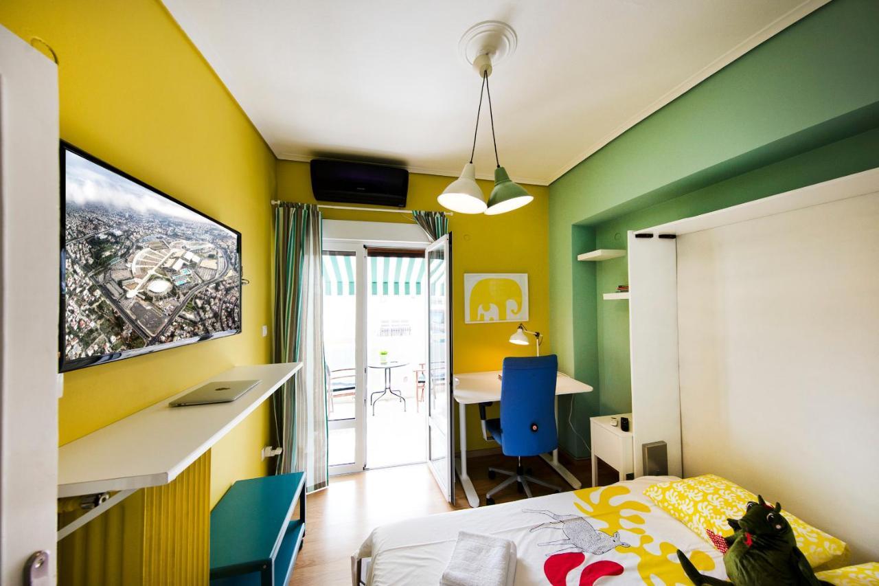 Apartament Startupper'S Pad In Real Athenian Neighbourhood Zewnętrze zdjęcie